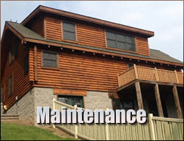  Gwinnett County, Georgia Log Home Maintenance